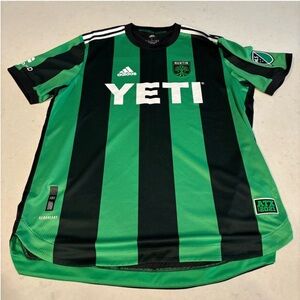 Authentic Austin FC Inaugural season (2021) Home jersey.